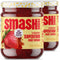 Smash Foods Strawberry Superfood Fruit Spread, No Sugar Added, Keto Jam with Chia Seeds,