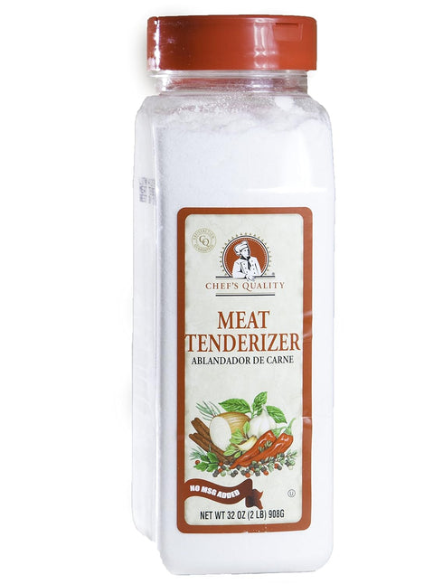Chef's Quality 32 Oz Chefs Quality Meat Tenderizer with No MSG Added - Bottle