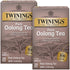 Twinings Pure Oolong Tea 2-Pack Golden Caffeinated Tea, Individually Wrapped Tea Bags,