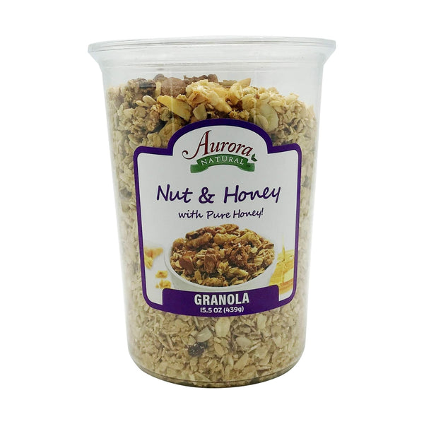 AURORA Products Honey & Nut Granola, 15.5 oz