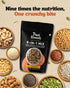 9 1 8.82 Oz True Elements in Snack Mix - Mix of Pumpkin, Watermelon, Flax, Chia, Sunflower, Peanuts, Soynuts, Almonds
