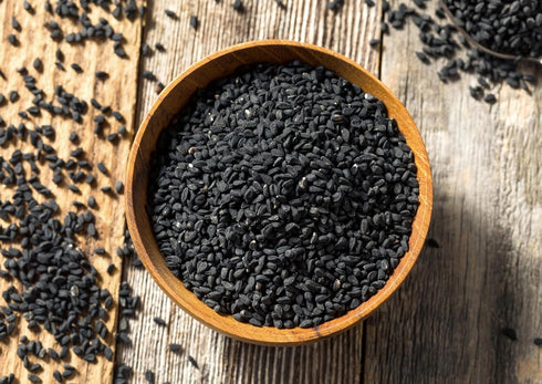 4 Food to Live - Black Cumin Seeds, Pounds Whole Raw Seeds, Bulk Spice, Vegan. High in Iron, Calcium and Magnesium.