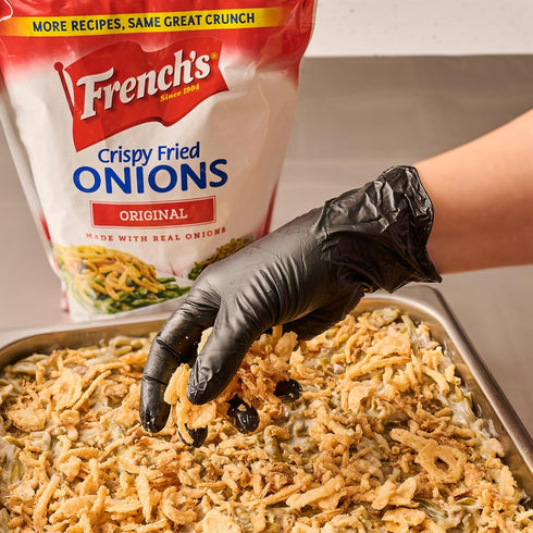 24 oz 24 French's Original Crispy Fried Onions, - One Ounce Bag of Crunchy Fried Onions to Sprinkle on Salads