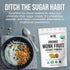 5 oz, 458 Organic Monk Fruit Extract, Pure Monk Fruit Sweetener Organic No Erythritol and Zero Calorie, Sugar
