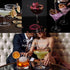 SET, 100% (70 8 Cocktail Garnish, PREMIUM GIFT with COCKTAIL PICKS I Natural Dehydrated fruits I Home Bar, Barware