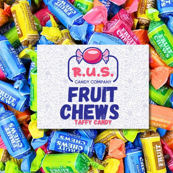 Fruit Chews Candy Assorted Fruity Flavors Individually Wrapped (70 Pieces) Bulk 1