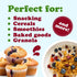 1 Food to Live - Organic Delightful Berries Mix, Pound - A Blend of Non-GMO Dried Cherries & Cranberries. Gently