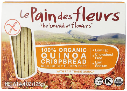 Le Pain des Fleurs Crispbread, Quinoa, 5.3 Ounce