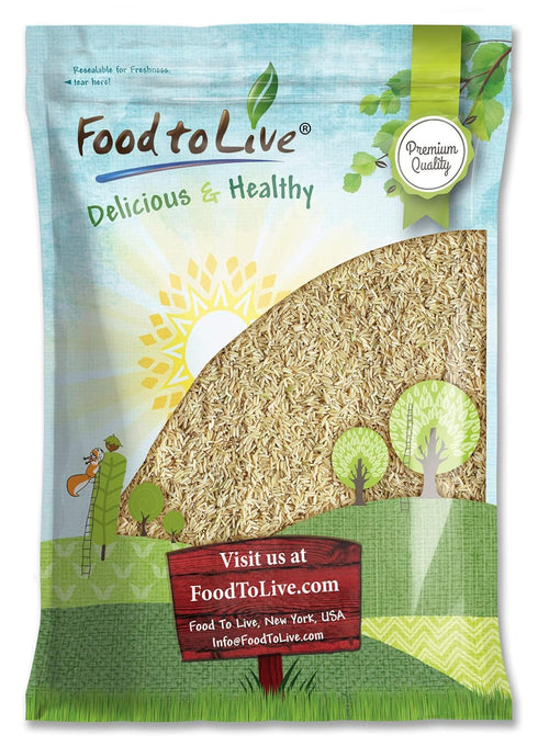 Food to Live Brown Basmati Rice, 8 Pounds Whole Grain, Long-Grain Rice