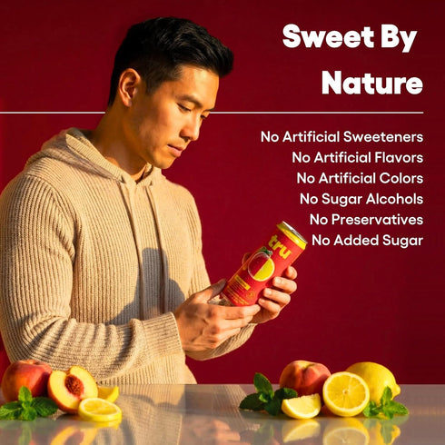 Pack, 3 12 Oz (Pack 12) Tru Organic Energy Drink Variety Caffeinated Sparkling Water with Real Fruit Juice, Flavors