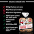 8 Count Dave's Killer Bread Burger Buns Done Right, Organic White Bread Hamburger Buns