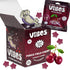 VIBES Cherry Force Field Fruity Stars - Delicious Low Calorie Gluten-Free Bulk