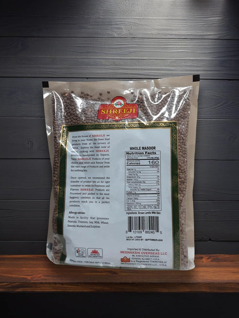 4lb Masoor Dal Whole