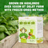 100% Immunity, (20 2.1 oz) Pack 2 Dalahouse Freeze-Dried Spinach Powder, Nutritional Vegetable Supplement, Rich Flavor