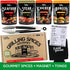 millhouse spice co. Set (4 7 Set) Flavor Brigade Gourmet Grilling Spices Gift for Guys, Dad, Men, BBQ Grill Accesories