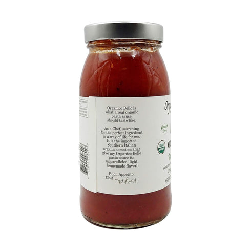 Organico Bello Tomato Basil Organic Pasta Sauce, 25 oz