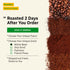 12oz Organic Specialty Whole Bean Coffee - Freshly Roasted to Order - Medium Roast, Single Origin Brazilian Santos