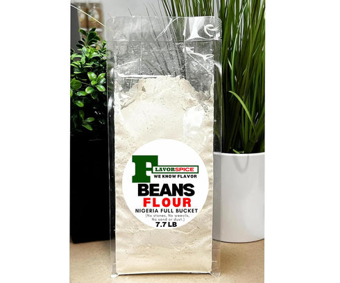 Generic 100% 1 7.7LB Flavor Spice Beans Flour | Natural beans ground for Akara and Moimoi (Beans Cake) | Time taken