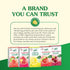True Citrus Orange and Mango, 1.06 Oz, Pack of 10 (0.11 oz each)