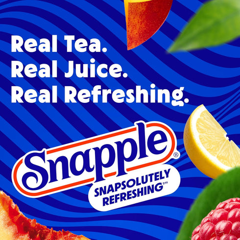16 oz 6 pack Snapple Kiwi Strawberry Juice Drink, fl recycled plastic bottle