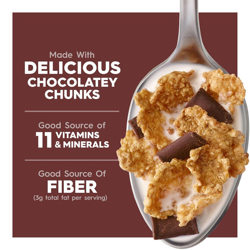 15.5 oz Kellogg's Special K Chocolatey Delight Breakfast Cereal, Good Source of Fiber, Large Size