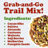 1 Mulberries, Food to Live - Organic Raw Munchies Snack Mix, Pound - Raw and Non-GMO Snack Mix Contains Cacao Nibs