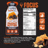 C8 6 Pack Nakee Butter Focus Cacao Peanut Butter - Gluten-Free, Keto, Low-Carb, High-Protein with MCT Oil