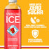 17 oz Sparkling Ice, Strawberry Watermelon Sparkling Water, Zero Sugar Flavored Water, with Antioxidants and Vitamins