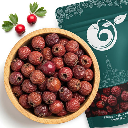 NY Spice Shop Dried Hawthorn Berries - 3 Pound Fresh Hawthorn Berry