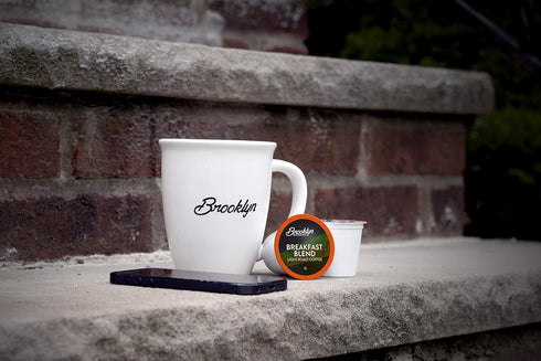 2.0 40 Count, Brooklyn Beans Breakfast Blend Gourmet Coffee Pods - Compatible with Keurig K Cup Brewers, Smooth