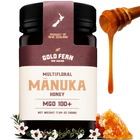 Gold Fern Honey - Raw New Zealand Manuka Honey | 1.1lb MGO