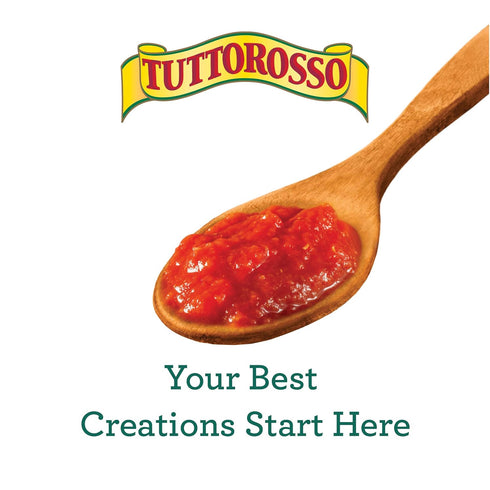 15 6-Pack Tuttorosso Crushed Tomatoes with Basil, Gluten Free and Vegetarian Recipe, Ounce Cans