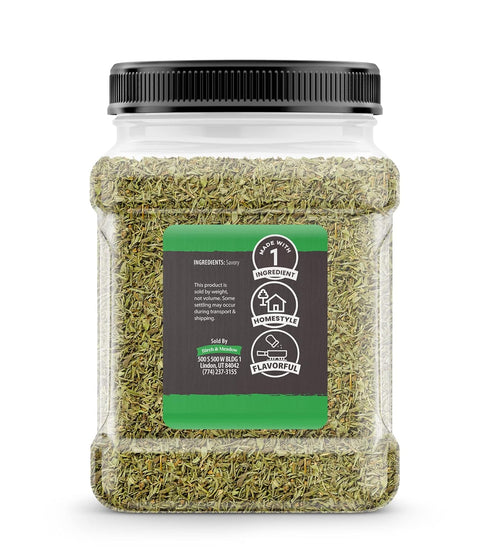 Birch & Meadow 12.8 oz of Savory, Cut & Sifted, Aromatic Herb