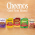 18 oz (Pack 8) Cheerios Multi Grain, Breakfast Cereal, Gluten Free, Whole Grain Oats