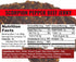 2.5 Slate Belt Smokehouse Scorpion Pepper Jerky, Spicy Beef Jerky with Heat Ounce