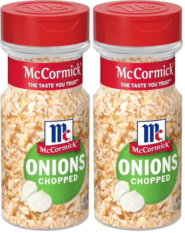 McCormick Chopped Onions, 3 Oz (Pack of 2)