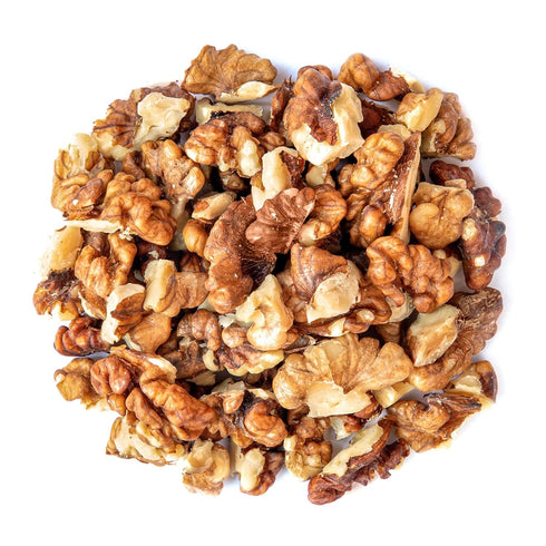 1 Omega-3, Food to Live Organic Walnut Pieces, Pound California Chandler Variety. Medium Size. Non-GMO. Rich