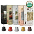 100 Pack pack) Organic USDA Caf Romano Coffee Aluminum Espresso Pods For Nespresso Original Machine Italian Espresso