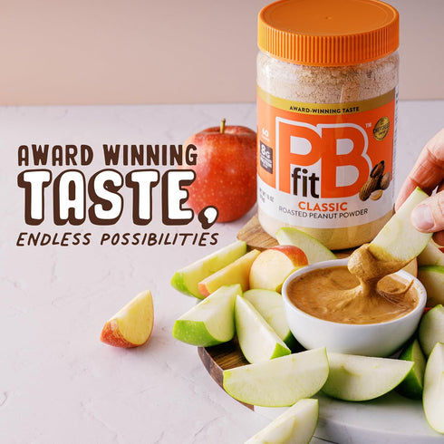 15 8g 8% 60 87% (Pack 1) PBfit Ounce Classic Peanut Butter Powder, Powdered Peanut Butter Spread From Real Roasted