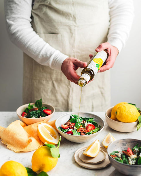 8.4oz, 250ml Italian Lemon Flavored Extra Virgin Olive Oil from Terre Francescane