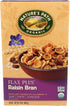 Nature's Path Organic Flax Plus Raisin Bran Cereal, Non-GMO, 20g Whole Grains,