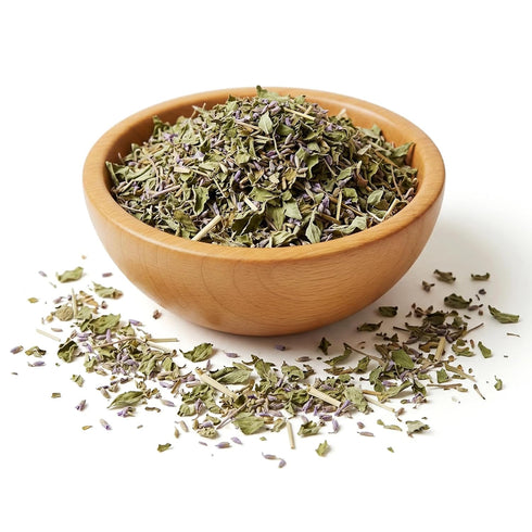 (48 (Pack 1)) NY Spice Shop Pennyroyal Herb - Cut and Sifted Leaves - Dried Mentha Pulegium Leaffor Culinary and Herbal