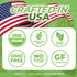 FreshJax Organic Lime Powder - 4.33 oz Bottle, Non-GMO, Gluten Free, Handcrafted in Florida