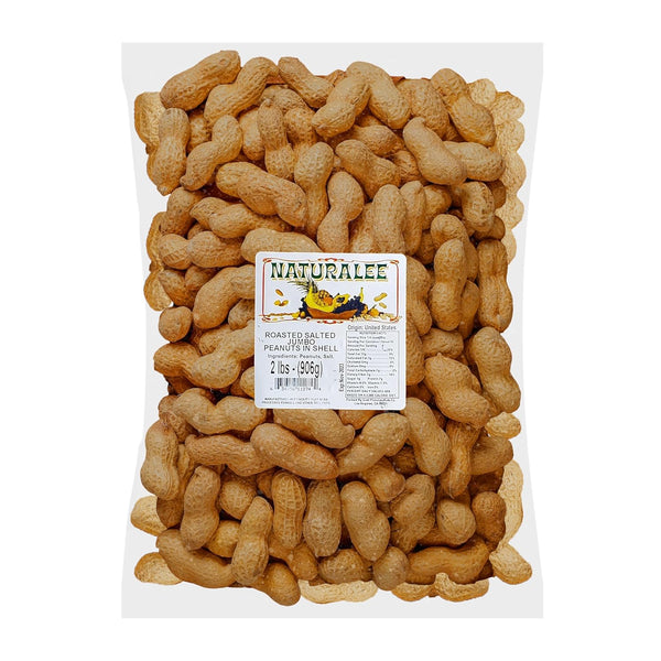 Naturalee Peanuts, In Shell 2 lbs - Roasted, Salted - Natural Healthy