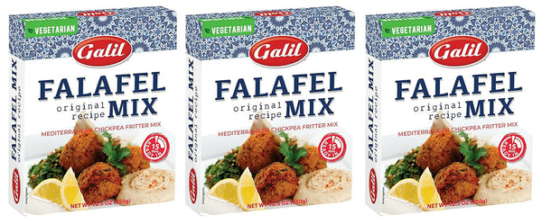 Galil Falafel Mix Vegetarian Mediterranean Falafel Chickpea Fritter Mix, Ready in 15