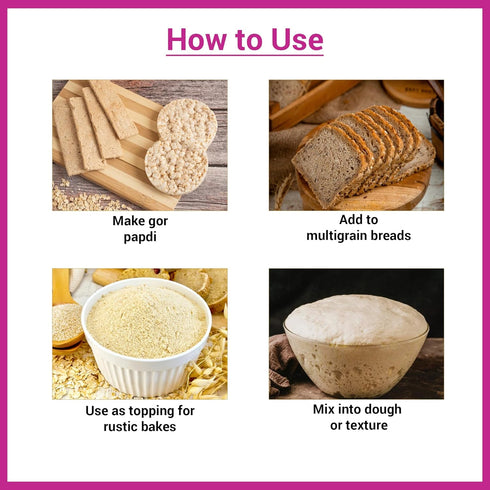 Jalpur 100g Coarse Wheat Flour (gor papdi flour)