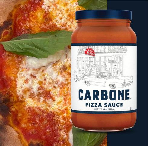 Carbone Pizza Sauce | All-Natural Ingredients | Non-GMO, Vegan, Gluten-Free, Low Carb, 14 Fl Oz (Pack of 2)