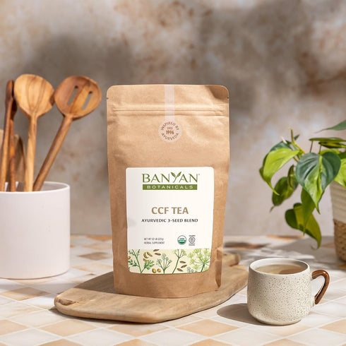 Banyan Botanicals Organic CCF Tea (Cumin, Coriander, Fennel) – ½ lb. Vegan Detox Tea for Digestion & Cleansing*