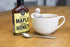 8.5 oz TREE HIVE Syrup - Glass Bottle - Pure Maple and Raw Honey - Natural Topping for Pancakes and Waffles - Kids
