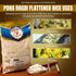 TAJ Gourmet Foods 2-Pounds TAJ Poha Dagdi Flattened Rice, Powa Dagdi, Powa